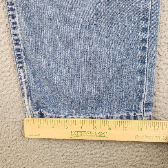 Tommy Hilfiger Jeans Women's 10 Classic Boot Relaxed Fit Y2K Trouser Blue Denim - Picture 5 of 10